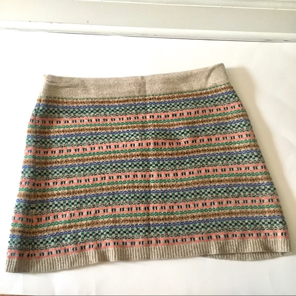 Madewell Dresses & Skirts - Madewell Wallace Fair Isle Sweater Mini Skirt EUC